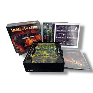 Warriors of Krynn Board Game dragonlance Dungeons & Dragons interactive